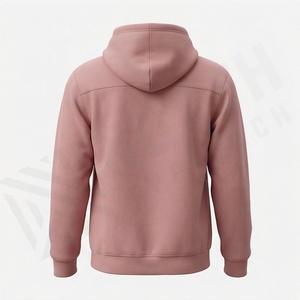 Sweat à capuche streetwear sur mesure pour homme, 100 % coton premium, couleur personnalisée, deux poches avant, pull-over, écologique, thermique - Product Image 2