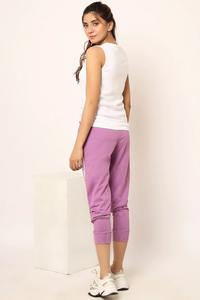 Joggers de rayas cómodos de calidad premium para mujer, edición pesada, diseño clásico, cintura elástica, plano, encaje de moda, superventas - Product Image 6