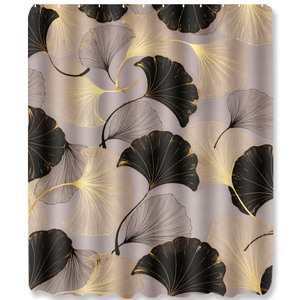 Custom Printed Waterproof Shower Shower <b>Curtain</b> for Bathroom Waterproof Polyester with <b>Hooks</b> - Product Image 5