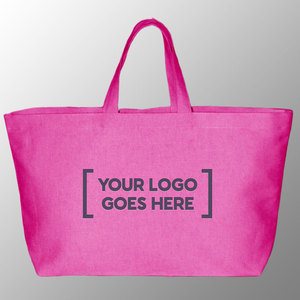 <b>white</b> pink blue Jute Cotton <b>Bag</b> with No Lamination Customized with your logo or artwork print in your required artwork for free - Product Image 2