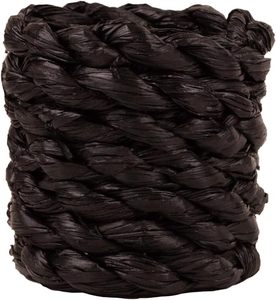 Rond de serviette en jute naturel 2024 couleur marron fait à la main rond de serviette en jute de meilleure qualité anneau de serviette en corde pour la fête de mariage lot de 6 - Product Image 4