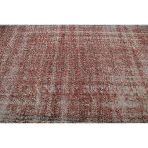 Grand tapis turc vintage de 6,2 x 9,6 pieds, tapis en laine marocaine rouge - Product Image 5