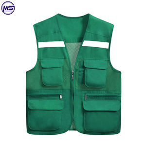 Offre spéciale, impression de Logo personnalisé de haute qualité, nouvelle conception sans manches, gilet de sécurité - Product Image 5