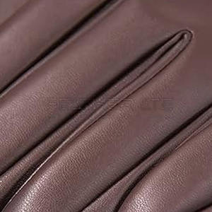 Gants en cuir personnalisés pour hommes Taux de vente total Gants à la mode 2024 Doigt complet Gants de mode en cuir - Product Image 6