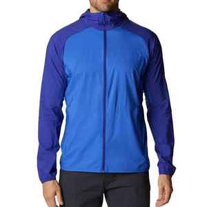 Chaqueta Cortavientos Impermeable de Lona para Hombre, Personalizada, Transpirable, Ligera, Ropa Deportiva para Exteriores, Chaqueta de Golf para Lluvia, Estilo Casual - Product Image 1