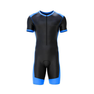 Combinaisons de cyclisme respirantes pour hommes et femmes pour Triathlon Chest Zip Feature - Product Image 3