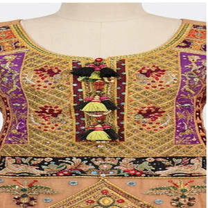 Nueva Colección de Vestidos Afganos Kuchi Vintage de Encaje, Cachemira y Chifón, Diseño Personalizado, Vestido Largo con Vuelo, Vestidos Afganos Kuchi - Product Image 5