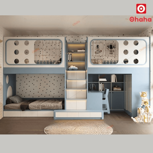 Ohaha Premium Modern Smart <b>Bunk</b> <b>Bed</b> - GTHD036 - Product Image 2