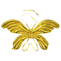 Nouvel Arrivage en Gros : Aile de Papillon Gonflable en Aluminium Argentée de 120 cm pour Enfants – Idéale pour la Rentrée Scolaire et Pâques