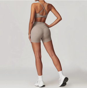 Pantalon taille haute Gym Fitness Set Femmes Active Wear Pilates Yoga Vêtements - Product Image 3