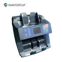Compteur de billets SM-3800 à chargement frontal avec écran tactile TFT, machine de comptage de billets, compteur de billets EGP.