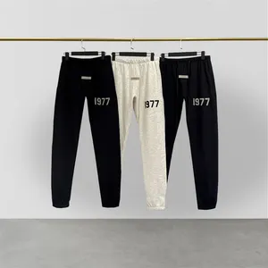 Yeni şartları KAREEM1977 akın mektup pantolon erkekler ve kadınlar için yüksek sokak gevşek rahat sweatpants çiftler