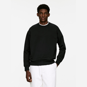 Mode poids lourd 500GSM 100% coton sweat à capuche unisexe hommes épaissi polaire goutte épaule basique sweat à capuche impression personnalisée - Product Image 2