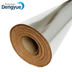 250kg/m3 Piso Aislamiento térmico Absorción acústica <span class=keywords><strong>Corcho</strong></span> Underlay con papel <span class=keywords><strong>de</strong></span> aluminio - Product Image 2