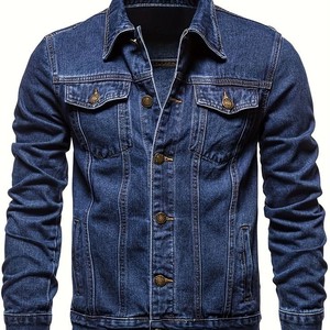 Meilleures tendances de veste en jean pour hommes Distressed Vintage Stylish and Durable Versatilité Maîtriser le look Vestes en jean pour hommes - Product Image 1