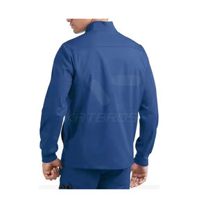 Blouse médicale élégante, dernière collection, OEM personnalisé, haute qualité, vente en gros, vêtements de travail personnalisés, tissu durable - Product Image 2