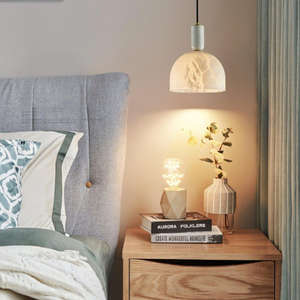 Mini lámpara colgante moderna, aspecto de piedra Natural, lámpara de techo de altura ajustable para dormitorio, cocina, Isla, proyectos de Interior de Hotel - Product Image 2