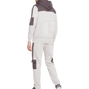 Chándal de lana con contraste de colores de diseño personalizado al por mayor chándal de lana de calidad superior a la venta - Product Image 2