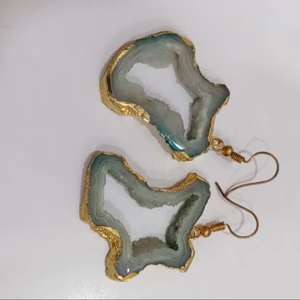 Piedras de Druzy de Latón de Alta Calidad para la Fabricación de Pendientes, Pendientes de la India, Joyería de Moda para Mujer, 20% de Descuento - Product Image 4