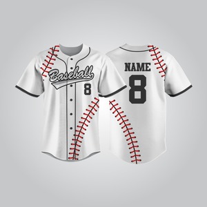 Maillot de baseball design personnalisé avec nom de l'équipe nom du joueur numéro - Product Image 4