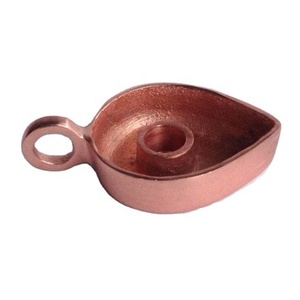 Modern <b>Rose</b> <b>Gold</b> Heart Shape Tea Light Holder Made Cast Metal Small Candle Holder <b>Christmas</b> Home Festive Party <b>Decoration</b> - Product Image 1