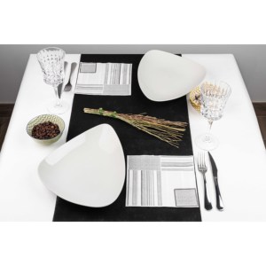 Servilletas Negras con Estampado Campos de 40x40cm, Bambutex Natural, 600 Unidades, B2B - Product Image 2