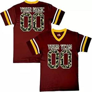 Uniforme de fútbol americano personalizado al por mayor sublimado impreso de alta calidad ropa de fútbol americano camiseta de fútbol americano - Product Image 2