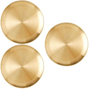 Plaque en cuivre métallique de forme ronde, épaisseur personnalisée, différentes tailles, plaque en laiton pour accessoires de bijoux - Product Image 1