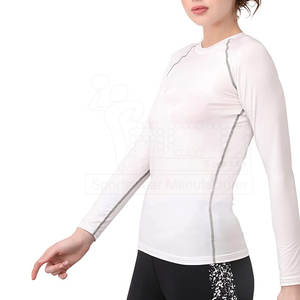 Diseño único Mejor calidad Mujeres Gimnasio Desgaste Camisetas Tallas grandes Mejor precio Mujeres Camiseta - Product Image 5