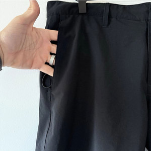 กางเกงขาสั้นผ้าแคนวาสเอวกลางทรงสบายสำหรับผู้ชาย เหมาะสำหรับเล่นกอล์ฟ ใส่ลำลอง ระบายอากาศได้ดี เป็นมิตรกับสิ่งแวดล้อม เหมาะสำหรับใส่เล่นกีฬาในฤดูร้อนและใส่ในชีวิตประจำวัน - Product Image 5