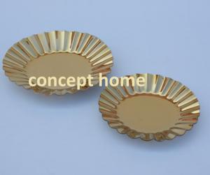 Tazón para Servir Ondulado de Acero Inoxidable de Estilo Moderno, Alta Calidad, Tamaño Estándar, Hecho a Mano, Apto para Horno, Decorativo para el Hogar - Product Image 2