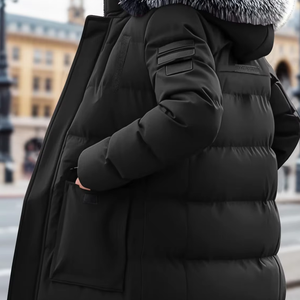 Chaquetas con Logotipo Personalizado al por Mayor, Chaqueta Acolchada Unisex OEM ODM, Chaqueta de Invierno Gruesa y Térmica, Fabricante de Ropa de Abrigo Impermeable para Invierno - Product Image 1