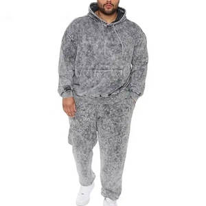 Survêtement pour homme tendance, lavage à l'acide, sur mesure, léger, facile à porter, confortable, lavage à l'acide, avec un matériau durable - Product Image 1