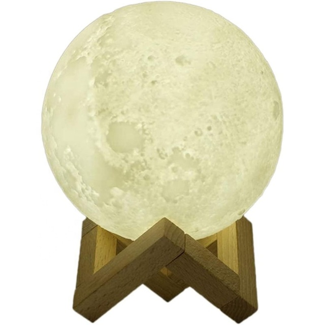 3D Printing LED Moon Lamp