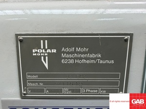 Guillotina para papel Polar 92 EMC barata - Máquina cortadora de papel en venta - Tamaño 920 mm - Product Image 6