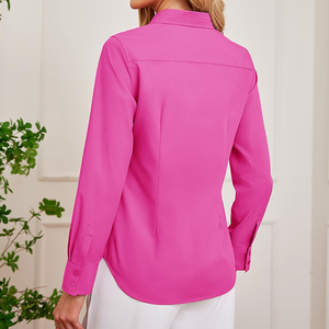 Camisa de punto con cuello vuelto para mujer de alta calidad Nueva moda para ocasiones de oficina Último diseño a la venta - Product Image 2