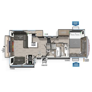 MEILLEURES VENTES 2026 Forest River Campsite Elite 36AK - Product Image 3