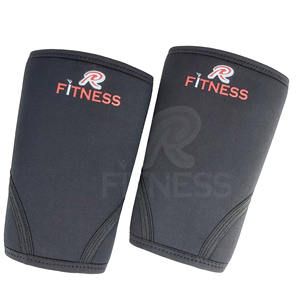 Manchons de compression unisexes en néoprène respirant de 7 mm pour le sport, la musculation et l'haltérophilie, vente en gros personnalisée - Product Image 1