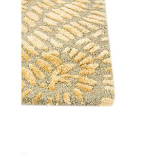 Alfombras Aurelia Gold de Lana y Viscosa Hechas a Mano, Rectangulares de 4m, Diseño Abstracto para Hogar y Dormitorio, Felpa de 10mm de Grosor, Tra-15052 - Product Image 4