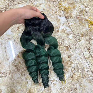 Loose Wave Bundles Make Ombre Color From Original Vietnamese Human Hair for <b>Hot</b> Black Women Styles - Product Image 1