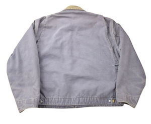 Veste en toile personnalisée de couleur unie épaisse pour hommes Fermeture à glissière complète Broderie personnalisée Logo Coupe-vent Vestes à col montant pour hommes - Product Image 2