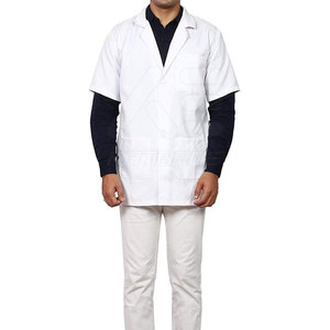 Bata de Laboratorio Ligera, de Alta Calidad, 100% Algodón, Personalizable, Unisex, para Uso Hospitalario, con Detección de Agujas - Product Image 1