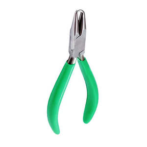 Pince de façonnage et de manipulation incurvée et pointue personnalisée pince à bec rond pour la fabrication de bijoux pince coupe-fil - Product Image 3