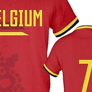 Camisetas de fútbol con impresión de sublimación completa personalizada para hombre, conjunto de uniforme de entrenamiento de fútbol de equipo de Club con logotipo para niños - Product Image 2