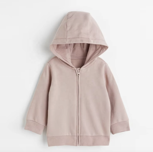 <b>Street</b> Wear Zipper Hoodie Custom Logo Boys 100% Cotton Zipper Hoodie Kids Fleece Terry Zipper Hoodies For Kids - Product Image 1