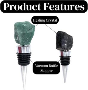 Reusable Diamond Plug Crystal <b>Wine</b> Stopper Elegant Cork for Home Hotels Clubs Bars Wedding Venues - Product Image 2