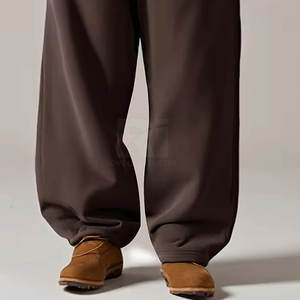 กางเกงวอร์มทรงหลวมสำหรับผู้ชายกางเกงวิ่งขายาวซักได้ - Product Image 4