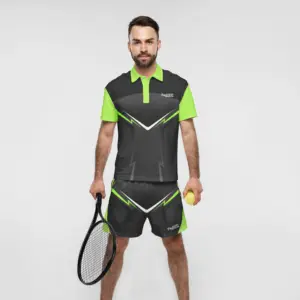 2025 camisetas con cuello de Polo para hombre, nuevo diseño, ropa deportiva y de tenis clásica informal suave, ropa deportiva y de tenis transpirable - Product Image 1