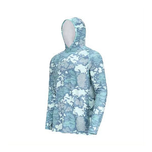 Nueva llegada de manga larga de pesca al aire libre chaqueta personalizada ligera transpirable pesca sudaderas con capucha para la venta - Product Image 3