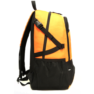 Nueva llegada de Mochila deportiva de baloncesto para jóvenes con 2 bolsillos laterales de malla impermeable 36-55L de capacidad con cierre de cremallera - Product Image 3
